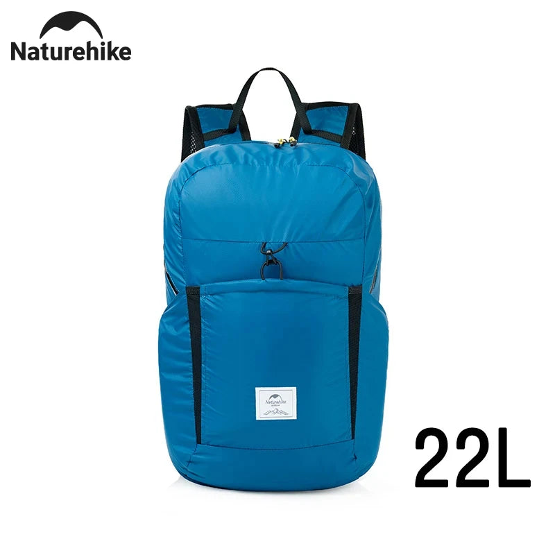 Naturehike 2025 Camping Backpack 30L Large Capacity Portable Foldable Waterproof Shoulder Bag Outdoor Travel Hiking Picnic Bag