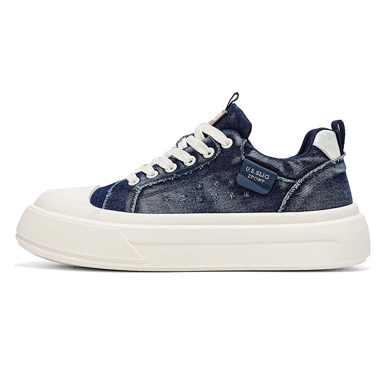 Mens Board Shoes 2025 New Fashion Flat Casual Sports Shoes Outdoor Comfort Simple Sneakers Men