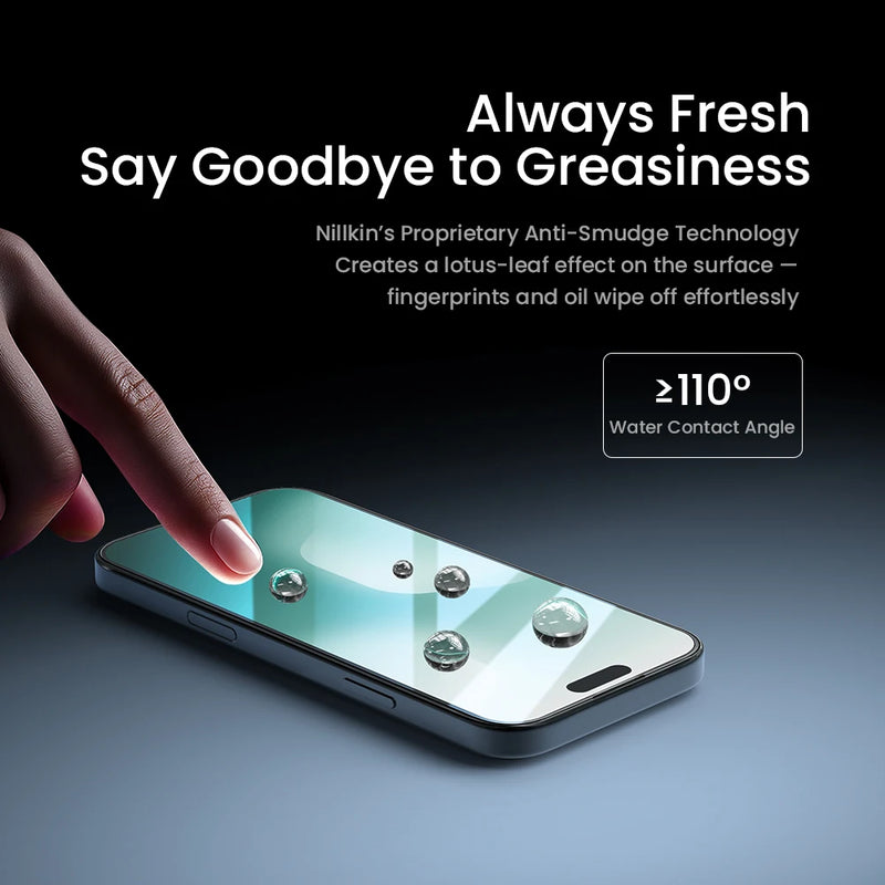 NILLKIN For iPhone 17 Pro Max Screen Protector H+Pro AR Clear Tempered Glass Film for iPhone 17 Pro for iPhone 17 Air With Tool