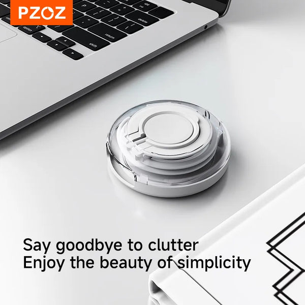 PZOZ storage box For Apple Watch Ultra 3 2 Series S11/10/9/8/7/6/5/SE Watch Charging stand dock Type‑C USB cable organizer Case