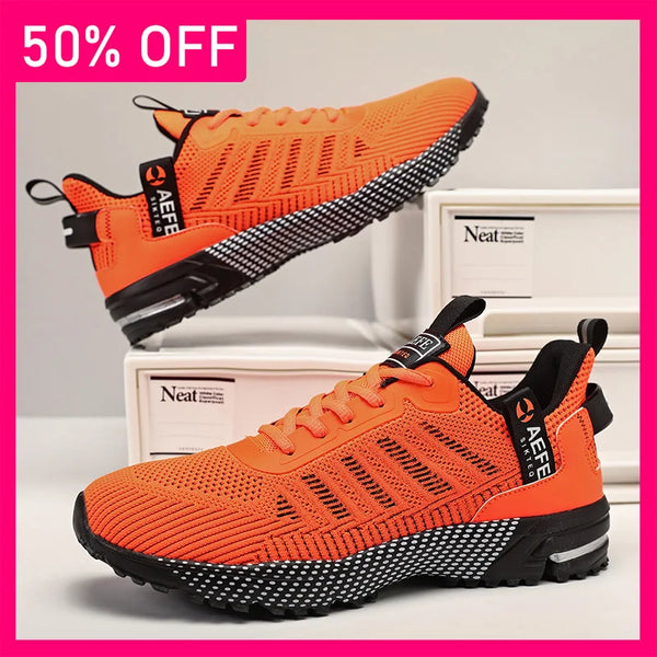 Men Sports Shoes New Comfortable Mesh Soft Breathable Outdoor Fitness Shoes Summer Soft Sole Anti Slip Tennis Shoes for Men