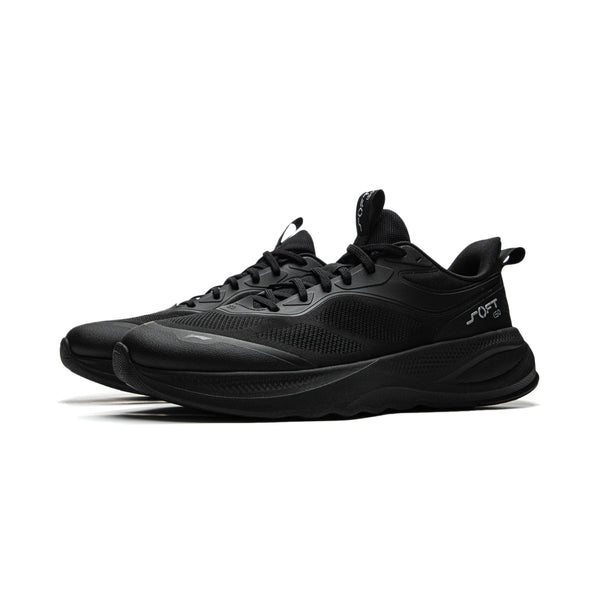 ស្បែកជើងបុរស Li-Ning SOFT GO 2 V4 របៀបរស់នៅ COMFOAM ទន់ មានផាសុកភាព មានខ្យល់ចេញចូលបានល្អ ស្បែកជើងប៉ាតាទាន់សម័យ AGLV091