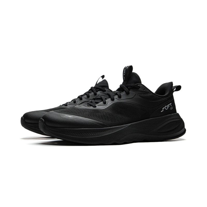 ស្បែកជើងបុរស Li-Ning SOFT GO 2 V4 របៀបរស់នៅ COMFOAM ទន់ មានផាសុកភាព មានខ្យល់ចេញចូលបានល្អ ស្បែកជើងប៉ាតាទាន់សម័យ AGLV091