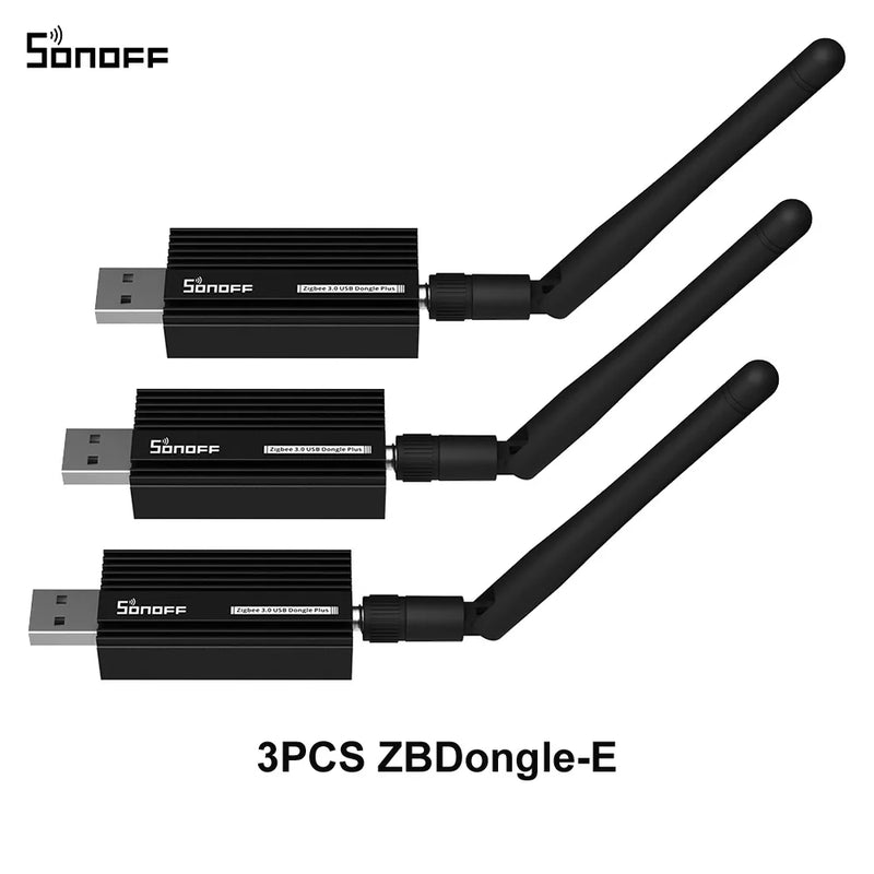 1-5PCS SONOFF ZBDongle-E Wireless Zigbee Gateway Analyzer Zigbee2MQTT USB Interface Capture ZHA Support SONOFF ZigBee Devices