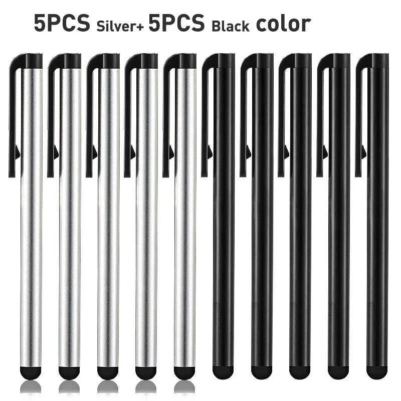 ប៊ិច Stylus ជាសកល ថេប្លេតគូររូប ប៊ិចអេក្រង់ Capacitive Sensetive សម្រាប់ Apple Android iPad iPhone Samsung Kindle ទូរស័ព្ទ