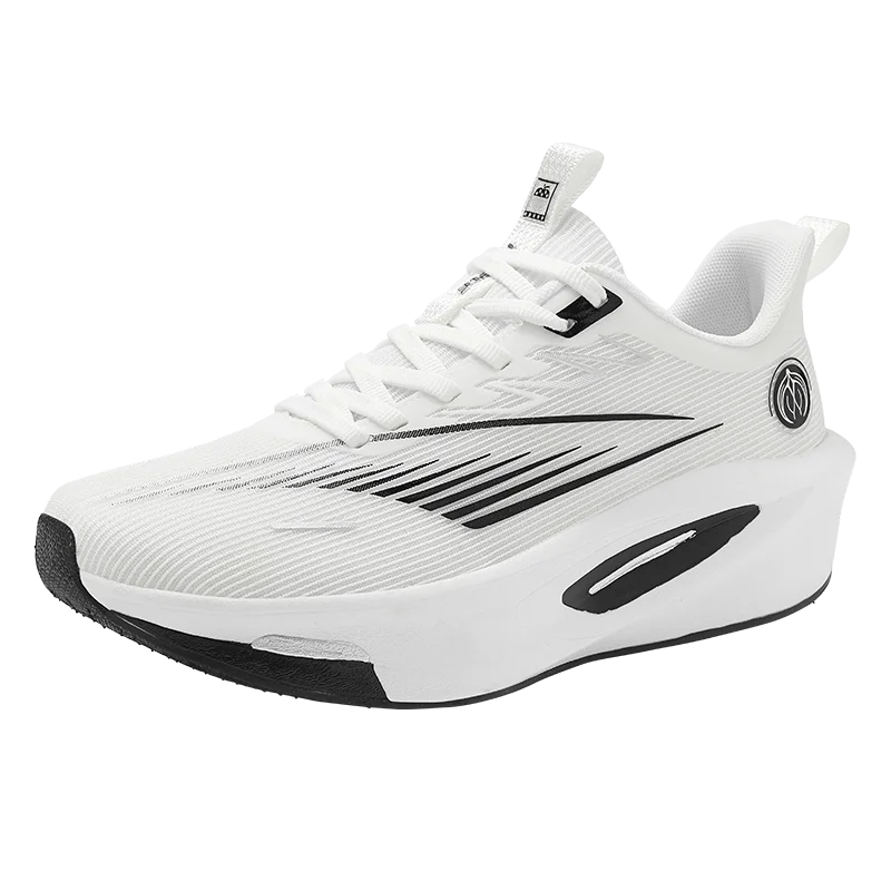 Couple Running Shoes Breathable Mesh Lightweight Cushioning Field Long-distance Running Training Sneakers for Men Women