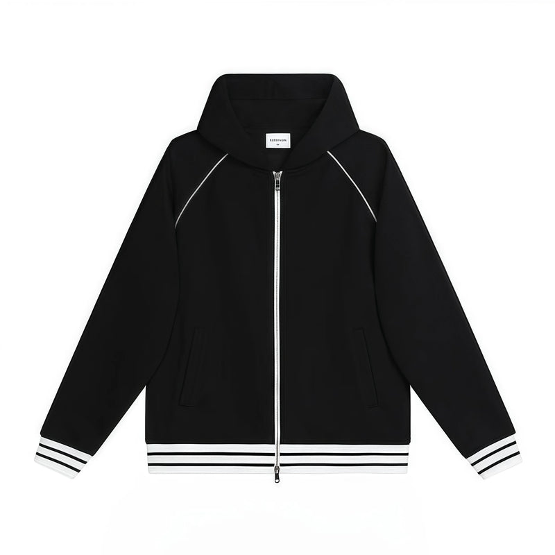 Causal Loose Hooded Sweatshirt: Comfortable and Versatile Inner Layer for Autumn and Winter Fashion, Daily Couple Style Jacket