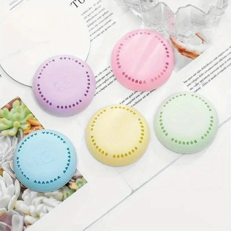 3/6pcs Sticky Solid Air Freshener Diffuser, Reusable Non-Toxic Deodorizer for Car Bathroom Closet Cabinet Office, random color.
