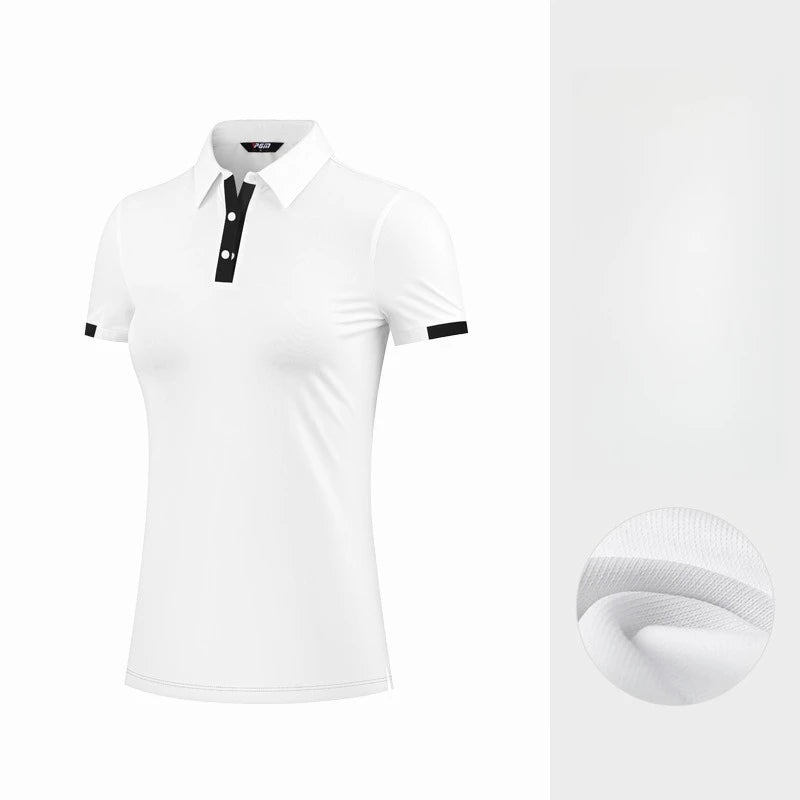 PGM Golf Team Men's Women's Clothing Short Sleeved T-shirt YF824/YF825
