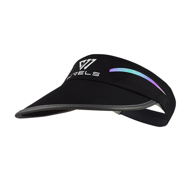 WRLES  Summer Running Caps Breathable UV Protection Baseball Hats Cycling Hiking Beach Sport Tennis Empty Top Sun Visor Hat