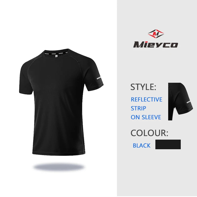 2026 Men's Short Sleeve Compression Shirt Quick Dry O-Neck Thin Rash Guard Workout Gym Running Base Layer Athletic Undershirt