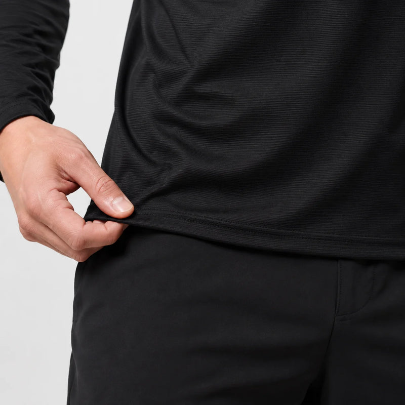 Men's UPF 50+ UV Protection Long Sleeve Sports T-Shirt, Quick Dry Breathable Athletic Tee for Running Fishing Outdoor Workout