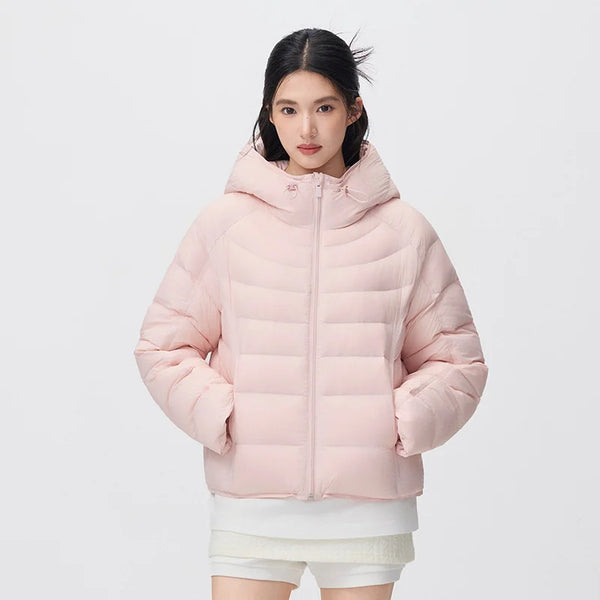 អាវក្រៅ Semir សម្រាប់នារី ៩០ភាគរយ ការពារទឹក មានក្រណាត់ មានក្រណាត់ ងាយស្រួលប្រើ ពាក់ប្រចាំថ្ងៃរដូវរងាថ្មីឆ្នាំ២០២៦