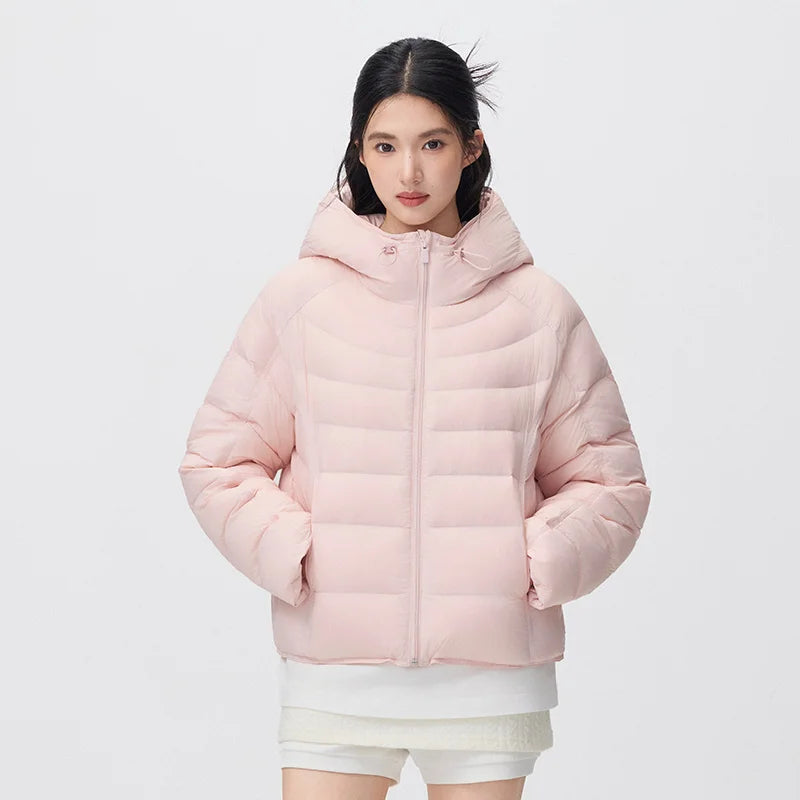 Semir Women Down Jacket 90 Percent Down Fill Water Repellent Loose Fit Hooded Versatile Quilted 2026 New Winter Daily Wear