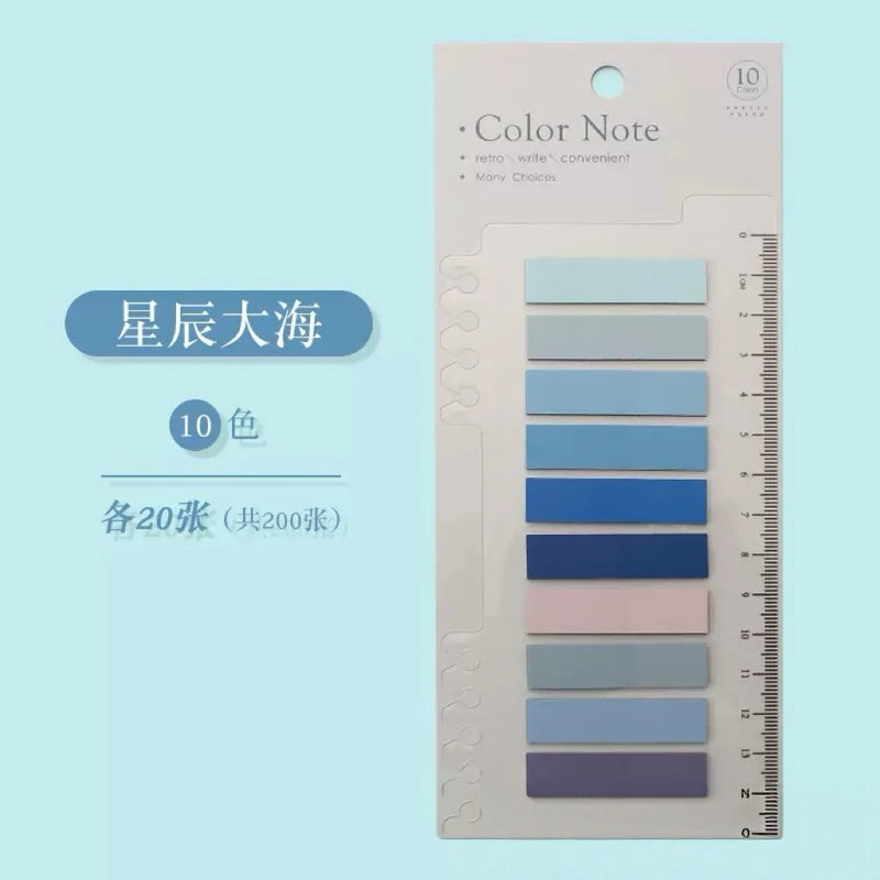 200-3600Sheets Transparent Index Creative Memo Pads Office School Stationery Self-Adhesive Stickers Posted It Sticky Note Pads