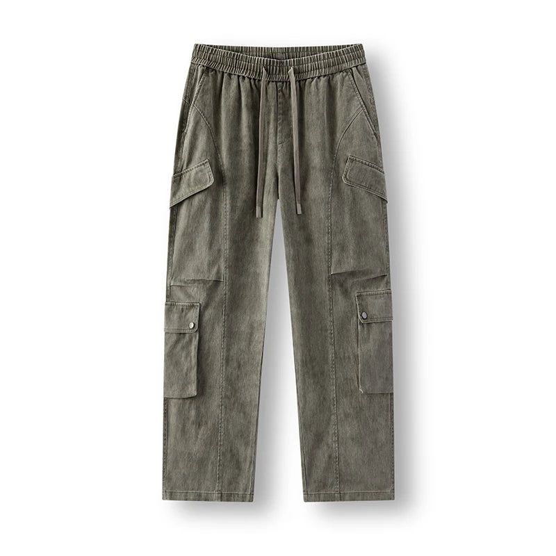 ខោបុរស Semir ខោរលុងជើងកោង សម្លៀកបំពាក់ធ្វើការ កប្បាស វីនថេច ស្ទីលវីនថេច ឆ្នាំ២០២៦ សម្លៀកបំពាក់ប្រចាំថ្ងៃរដូវរងាថ្មី
