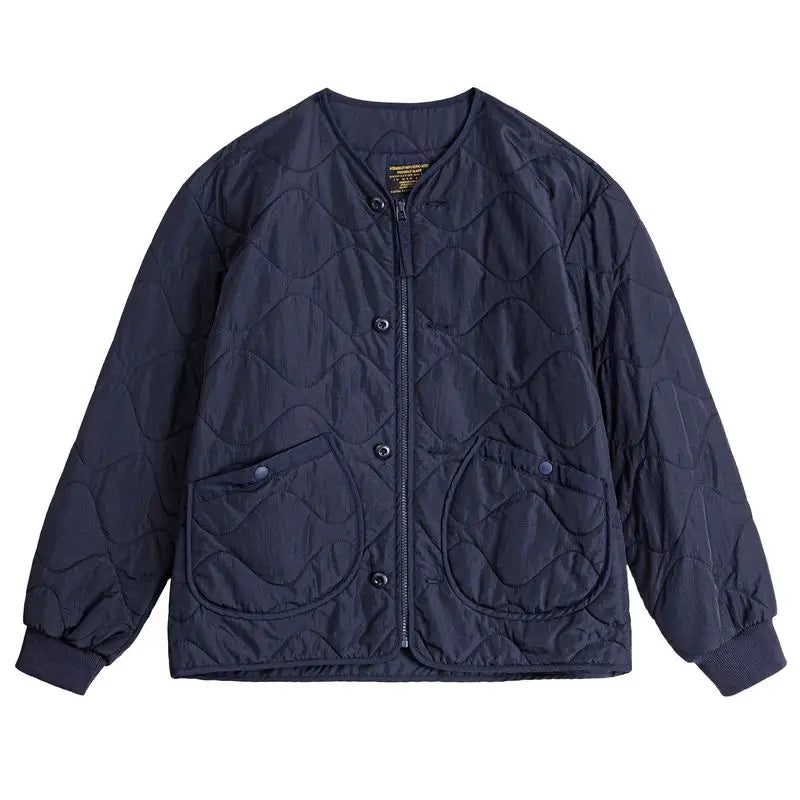 អាវក្រៅ Maden សម្រាប់បុរស M65 Field Jacket អាវក្រៅស្រាល ធ្វើពីបន្ទះពូក ងាយស្រួលពាក់ ពាក់ធ្វើការ អាវក្រៅខ្លី អាវបេស្បល រដូវស្លឹកឈើជ្រុះ