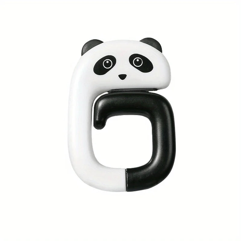 1pc Travel Portable Cute Handbag Hook, Securely Hangs On Any Desktop, Plastic Design with Stretchable Handle, Fashionable Style