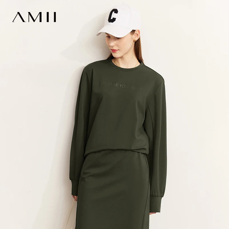 អាវក្រណាត់ AMII សម្រាប់ស្ត្រី អាវក្រណាត់កប្បាសធម្មតា កវែង បោះពុម្ព អាវក្រៅ រដូវស្លឹកឈើជ្រុះឆ្នាំ ២០២៥ ថ្មី អាវក្រៅរលុង សម្រាប់ស្ត្រី 12543135