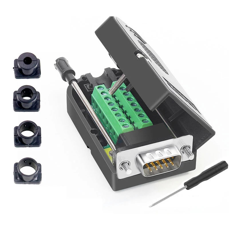 DB15 Solder-free VGA Connector Male Female HDB15-pin Plug Industrial Grade VGA 15 Pin 3+9 Computer Monitor Projector Connector