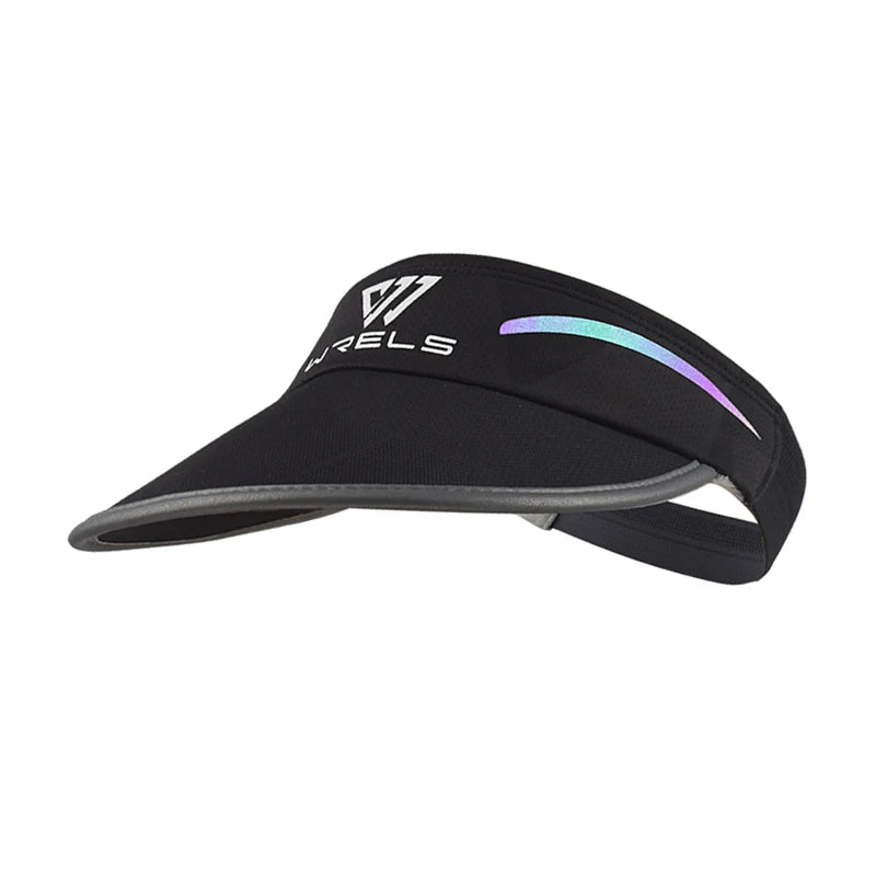 WRLES  Summer Running Caps Breathable UV Protection Baseball Hats Cycling Hiking Beach Sport Tennis Empty Top Sun Visor Hat