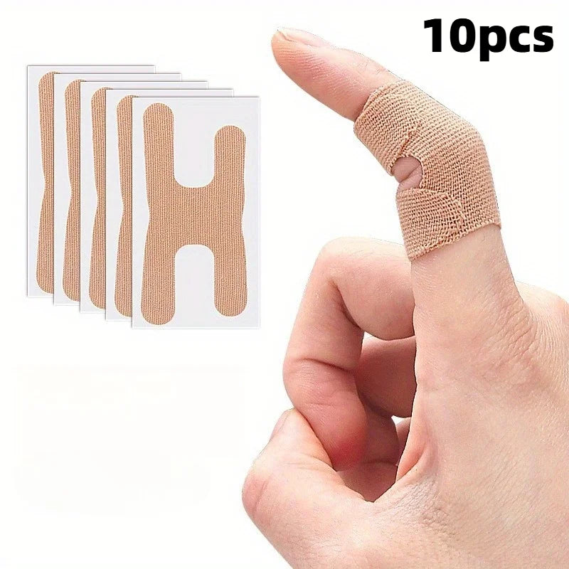 10pcs Self-Adhesive Finger Cots Tape,Flexible And Breathable,Suitable for Fitness Athletes,Enhancing Body Relaxation Experience