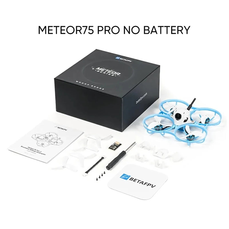 ឧទ្ធម្ភាគចក្រ BETAFPV Meteor75 Pro II គ្មានជក់ ម៉ូដែលថ្មីបំផុតឆ្នាំ ២០២៦