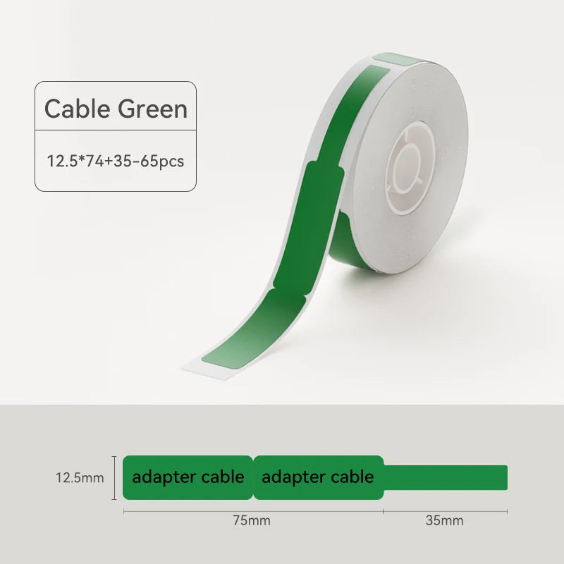 Niimbot Waterproof Anti-Oil Printing Label Paper Scratch-Resistant Tape Sticker for D11 D110 D101 H1S Mini Thermal Label Printer