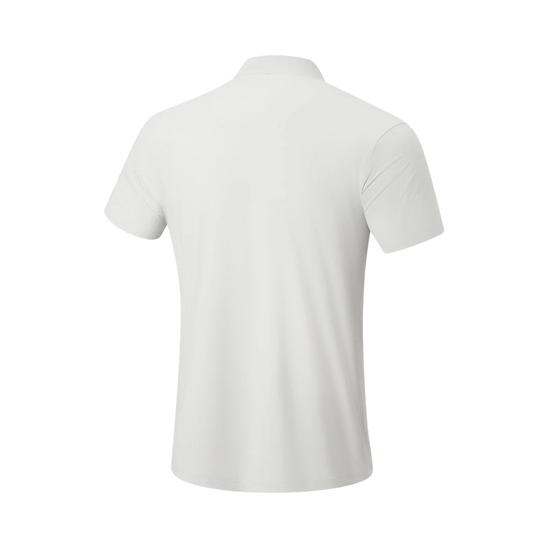 អាវប៉ូឡូហ្វឹកហាត់បុរស Li-Ning LN COOL 74% ប៉ូលីអាមីត 26% អេឡាស្ទីន ការពារកម្តៅថ្ងៃ អាវយឺតកីឡា LiNing ប្រកបដោយផាសុកភាព APLW151