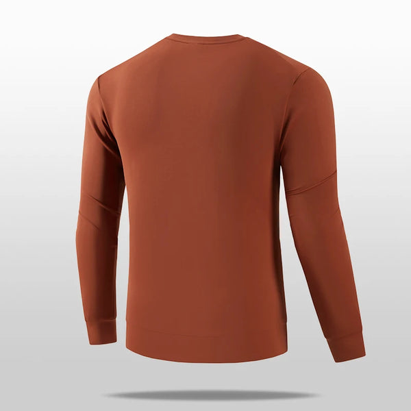 SBWL Men's High-Quality Outdoor Sports Long-Sleeved T-Shirt Autumn Winter Spring Leisure Running Leisure Tops