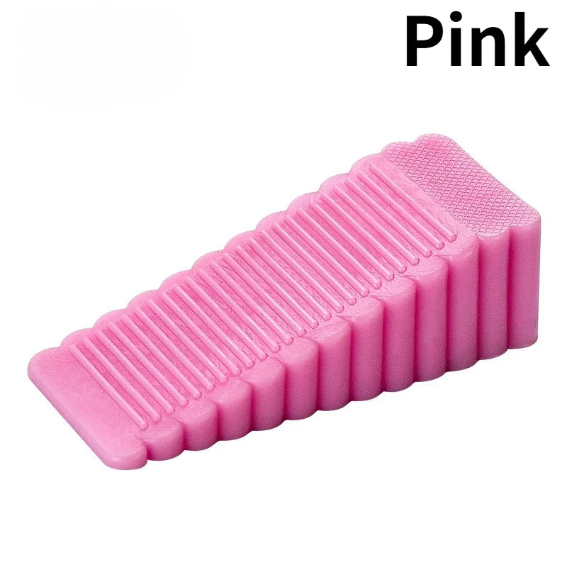 1PC No-Drill Windproof Door Stopper Stops Drafts & Noise | Wall-Safe Protection | Home Anti-Pinch Wedge,Durable Creative Design