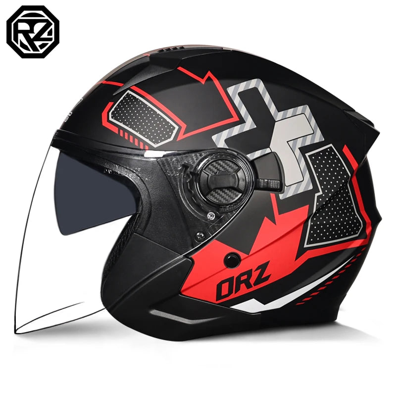 3/4 Open Face Helmet Motorcycle 3C Dot Approved High Quality Motocross Helmets Cascos Para Moto 3/4 Jet Casque Moto Capacetes