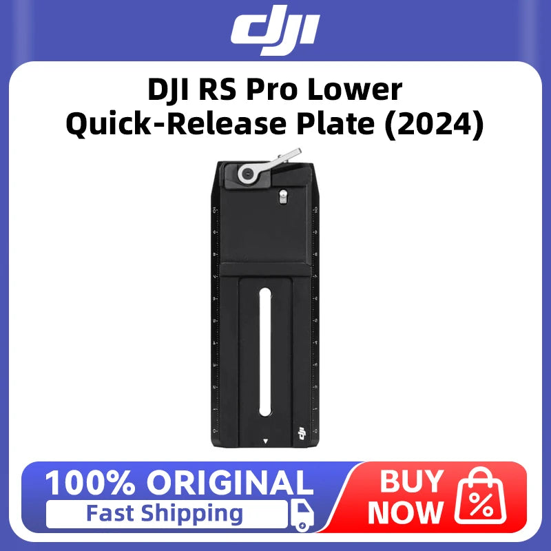 DJI RS Pro Lower Quick-Release Plate (2024) for DJI RS 4 Pro DJI RS 3 Series Original Accessories
