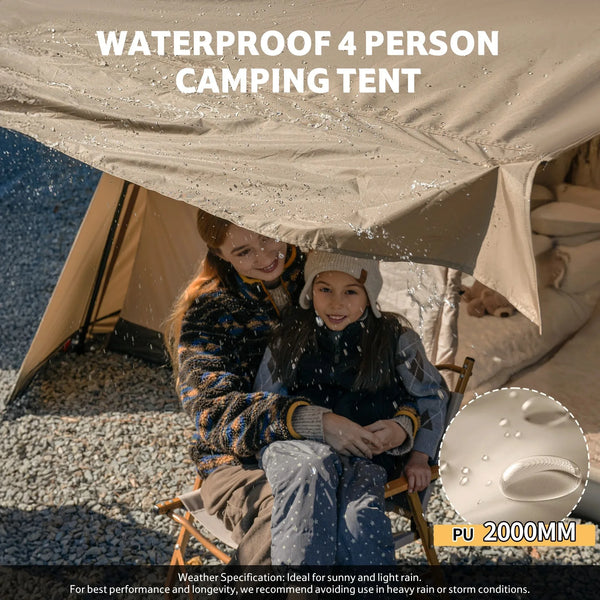 តង់ Naturehike Tent Village 6.0 តង់ស្វ័យប្រវត្តិ សម្រាប់ 3 4 5 6 នាក់ តង់សម្រាប់គ្រួសារ តង់សម្រាប់ធ្វើដំណើរ តង់សម្រាប់បោះតង់ តង់សម្រាប់បោះតង់