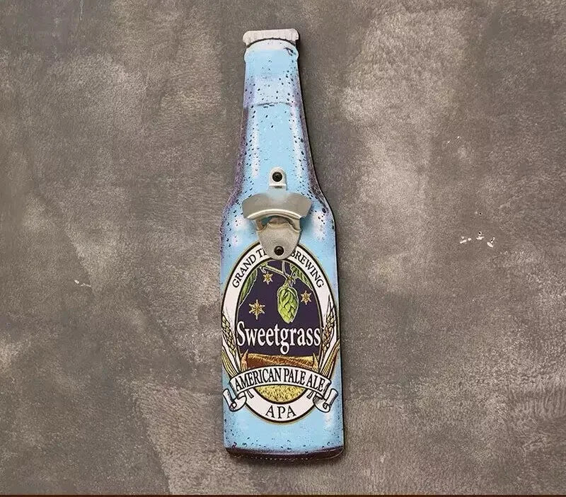 Creative Bottle Opener Restaurant Wall Decoration Restaurant Bar Barbecue Shop Wall Pendant Personalized Bottle Opener