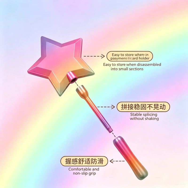 New 3D Printed Wand Click Payment Star Wand Non-Contact Clip, Payment Wand Is Not Afraid of Long Distance