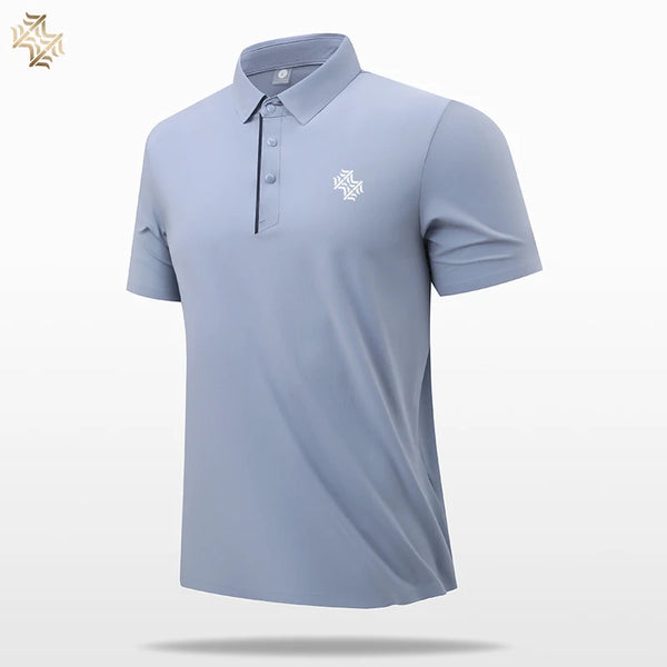 SBWL Seamless Process High Quality Men's Outdoors Casual Tennis T-Shirt Golf POLO Shirt Quick Drying Business Casual POLO Shirt