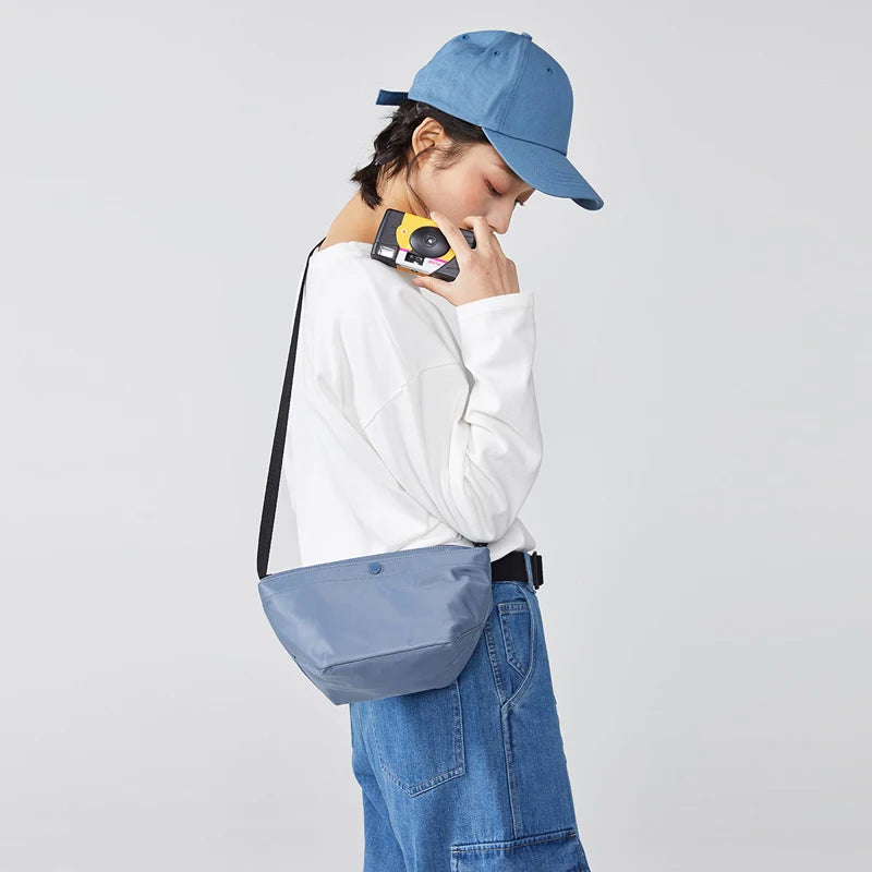 Semir Women Bag Commuter 2026 Canvas Nylon Crossbody Shoulder Urban Casual Everyday Style Soft Comfortable Daily
