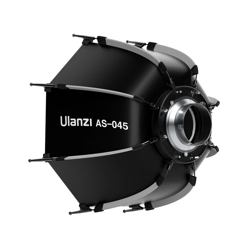 Ulanzi AS-045 ប្រអប់ទន់រាង Octagonal Honeycomb Grid ទំហំ 45cm សម្រាប់ថតពន្លឺ Flash ស្ទូឌីយោថតរូប