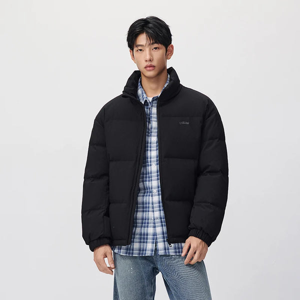 អាវក្រៅ Semir សម្រាប់បុរស ៨០ ភាគរយ រចនាបែបតិចតួច ប៉ាក់អក្សរលើអាវ រដូវរងាថ្មី ឆ្នាំ២០២៦ សម្រាប់ពាក់ប្រចាំថ្ងៃ