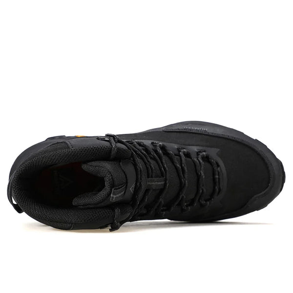 HUMTTO Winter Breathable Trekking Shoes Men Outdoor Rubber Sneakers Men's Wear-resistant Non-slip Off-road Sports Hiking Boots