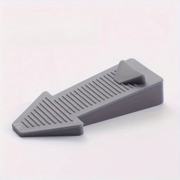 1/2pcs Heavy-Duty Plastic Door Stoppers for Bottom of Door on Floor, Stackable Adjustable,Prevents Drafts,Highquality Material ﻿