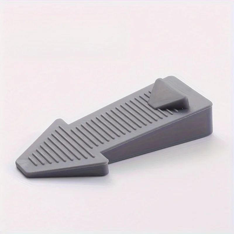 1/2pcs Heavy-Duty Plastic Door Stoppers for Bottom of Door on Floor, Stackable Adjustable,Prevents Drafts,Highquality Material ﻿
