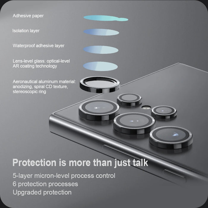NILLKIN Camera Lens Protector For Samsung S24 Ultra Waterproof Full Cover Tempered Glass For Samsung S24/S24 Plus Back Len