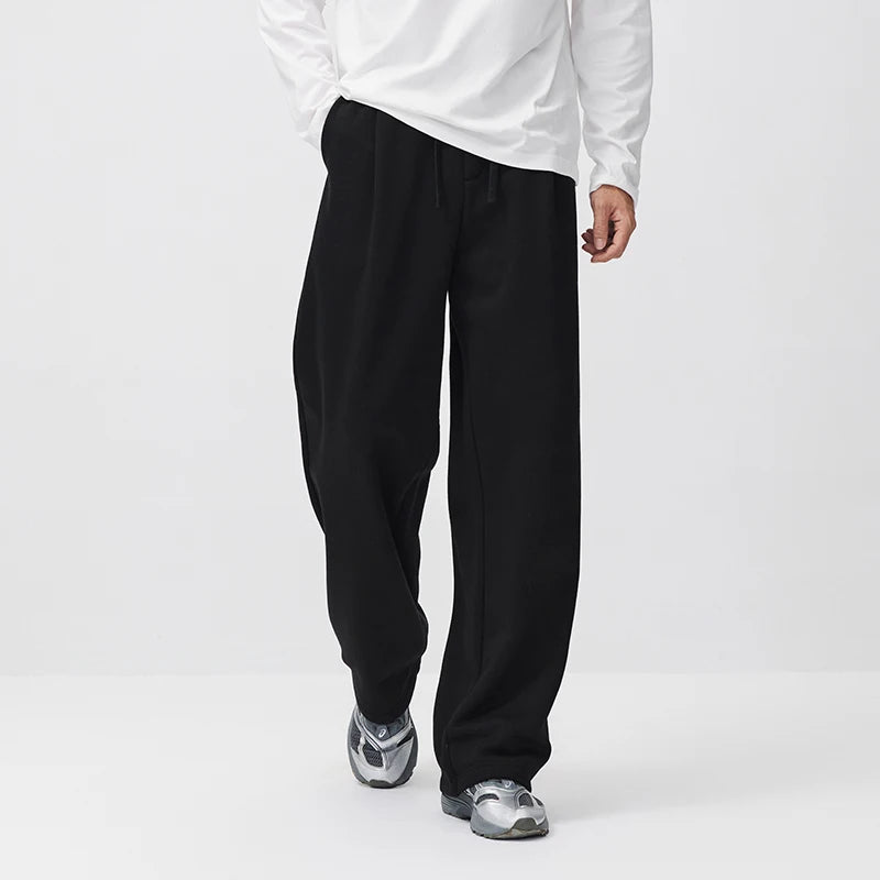 Semir Women Casual Pants Loose Fit Straight Leg Heavyweight Breathable 2026 New Winter Daily Wear Urban Casual Style