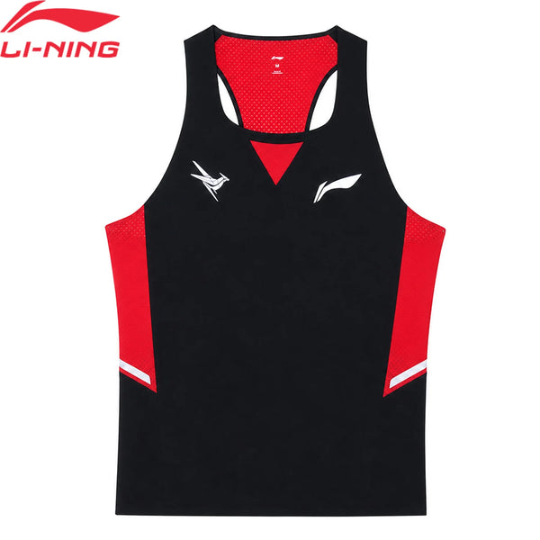 អាវកាក់រត់ប្រណាំងបុរស Li-Ning Dragonflight សាច់ក្រណាត់តឹង 83.3% ប៉ូលីអេស្ទ័រ 11.7% អេឡាស្ទីន 5% ប៉ូលីអាមីត LiNing Sports Vest AAYW199