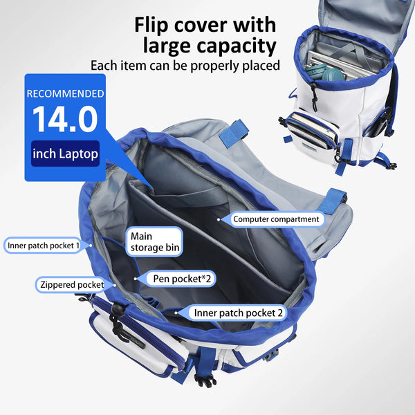 Tigernu School Backpacks For Men Bags For Removable With Shoulder Bags 14inch Laptop Backpacks Women Travel Backpack Bags Male