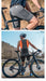 ROCKBROS ROAD TO SKY Series Cycling Pants Men's Breathable Summer Road MTB Bike Bicycle Bib Pants Strap Shorts Quick Drying