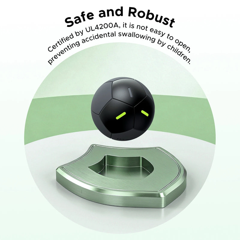 【Soccer-Shaped Design】UGREEN FineTrack Smart Finder Tracker for iOS Apple Find My | 5-Year Battery Life | IP68 Waterproof