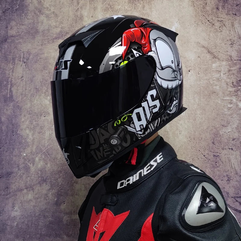 AIS helmet electric motorcycle hard hat full helmet four-season summer casque moto
